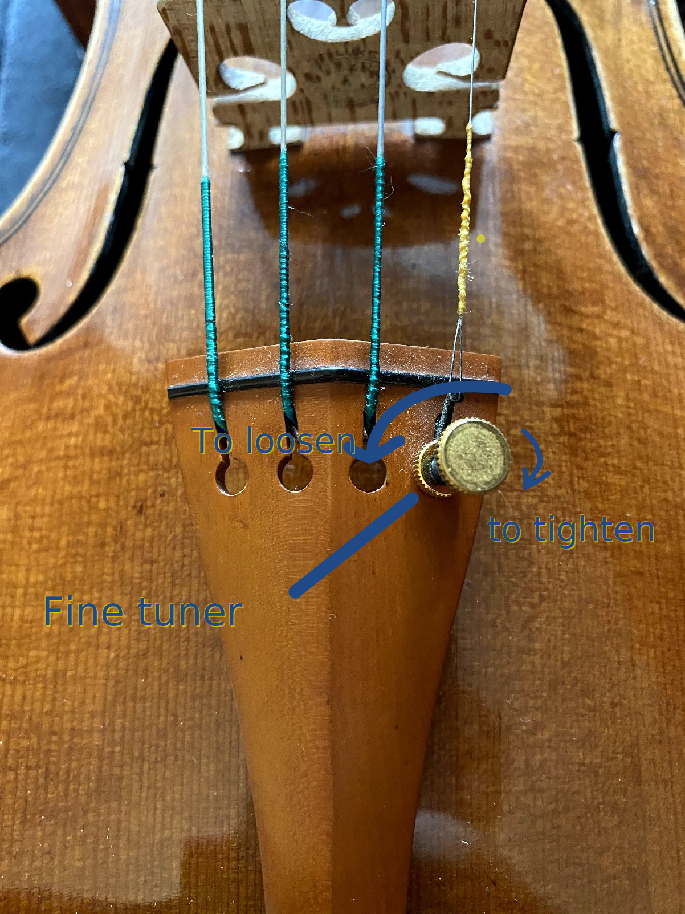 finest fine tuner violin