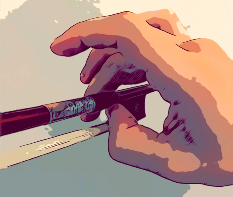 How to hold a violin bow for beginners 3 the middle and the thumb fingers bow hold