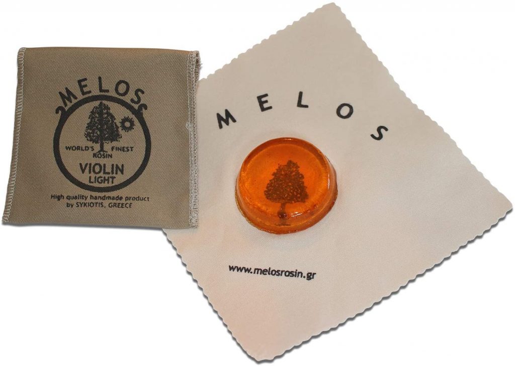 Melos light violin rosin